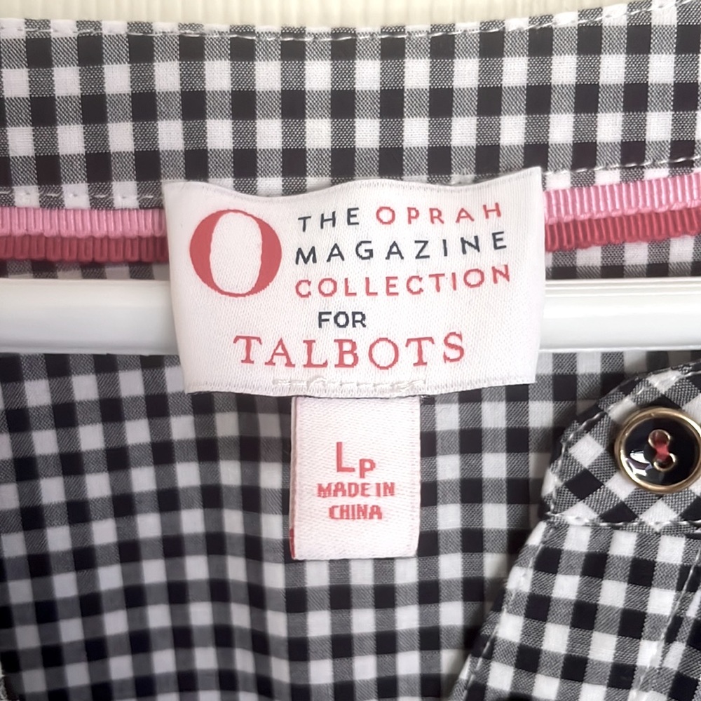 NWOT Talbots Oprah Magazine Collection Top Size Large Petite - Picture 7 of 8